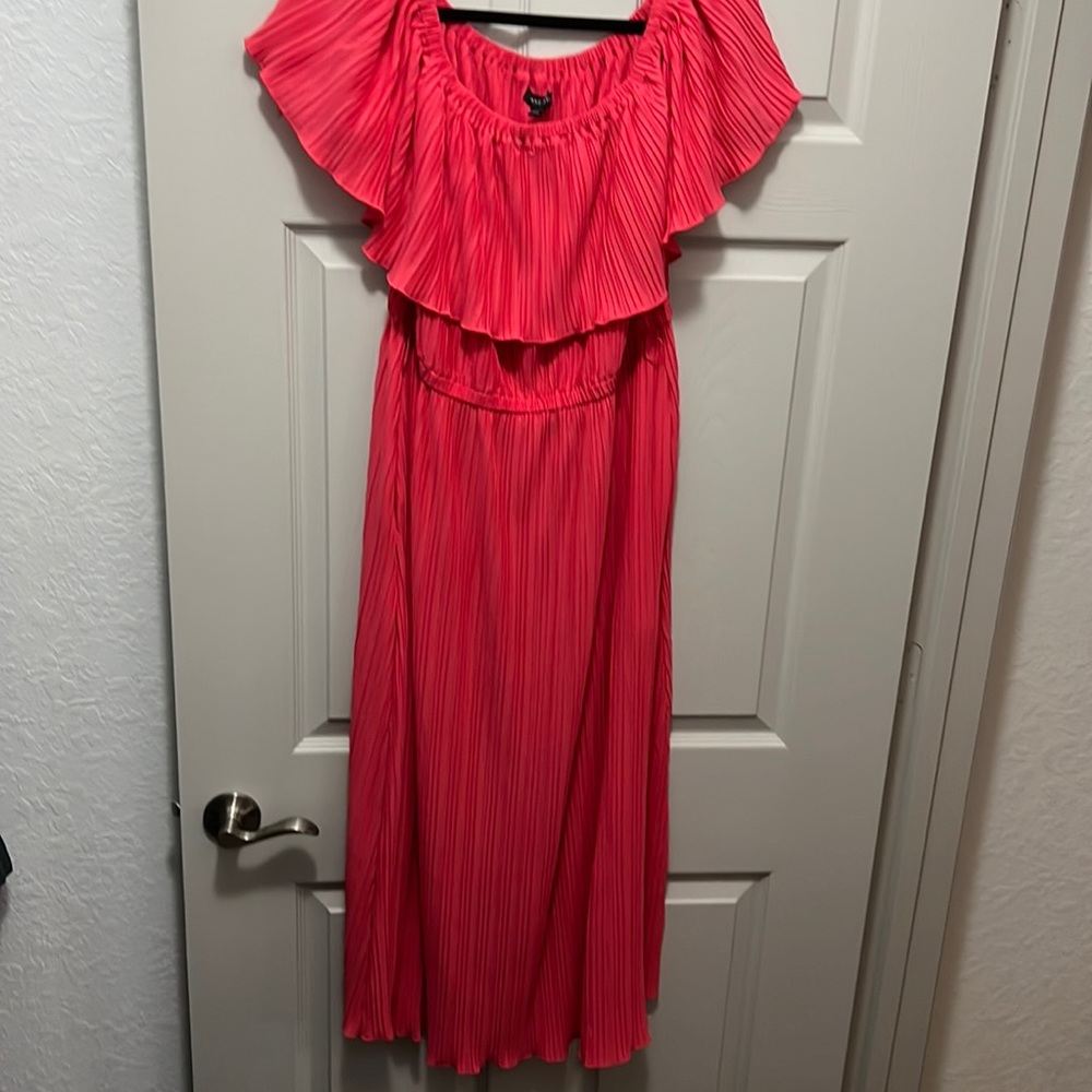 Never worn! Pink Lane Bryant dress size 14/16